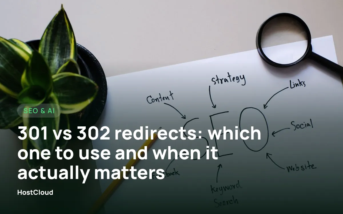 301 vs 302 redirects: which one to use and when it actually matters
