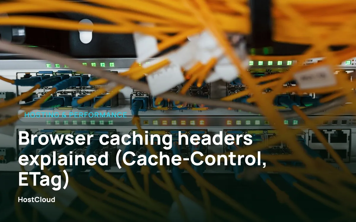 Browser caching headers explained (Cache-Control, ETag)