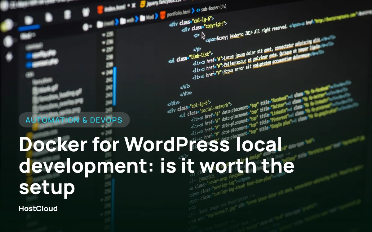 Docker for WordPress local development: is it worth the setup