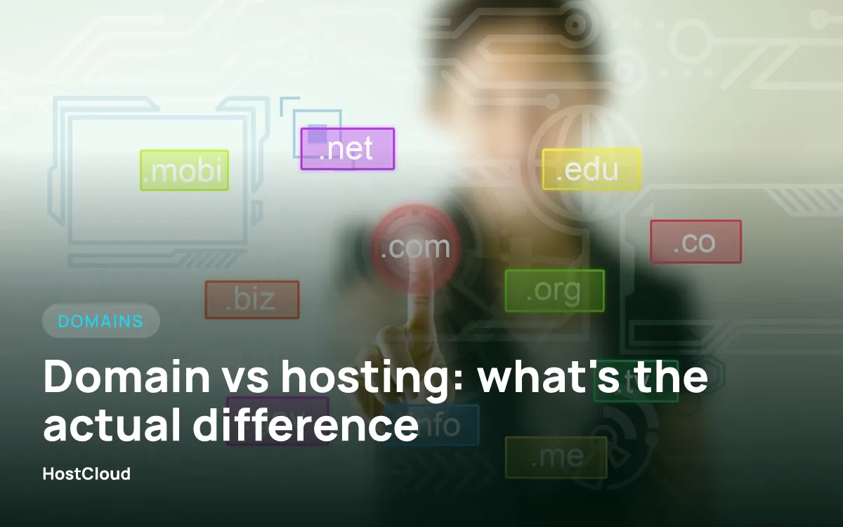 Domain vs hosting: what's the actual difference