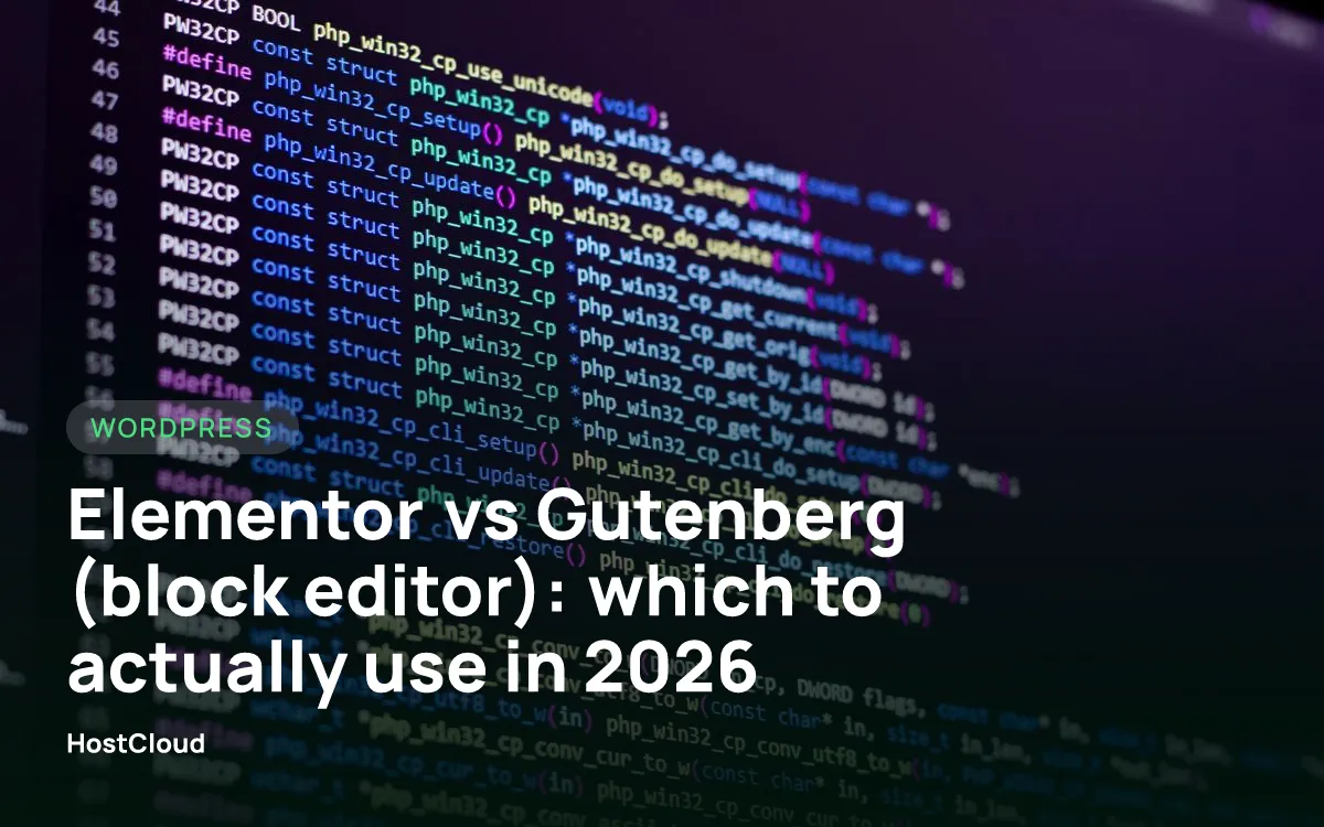 Elementor vs Gutenberg (block editor): which to actually use in 2026