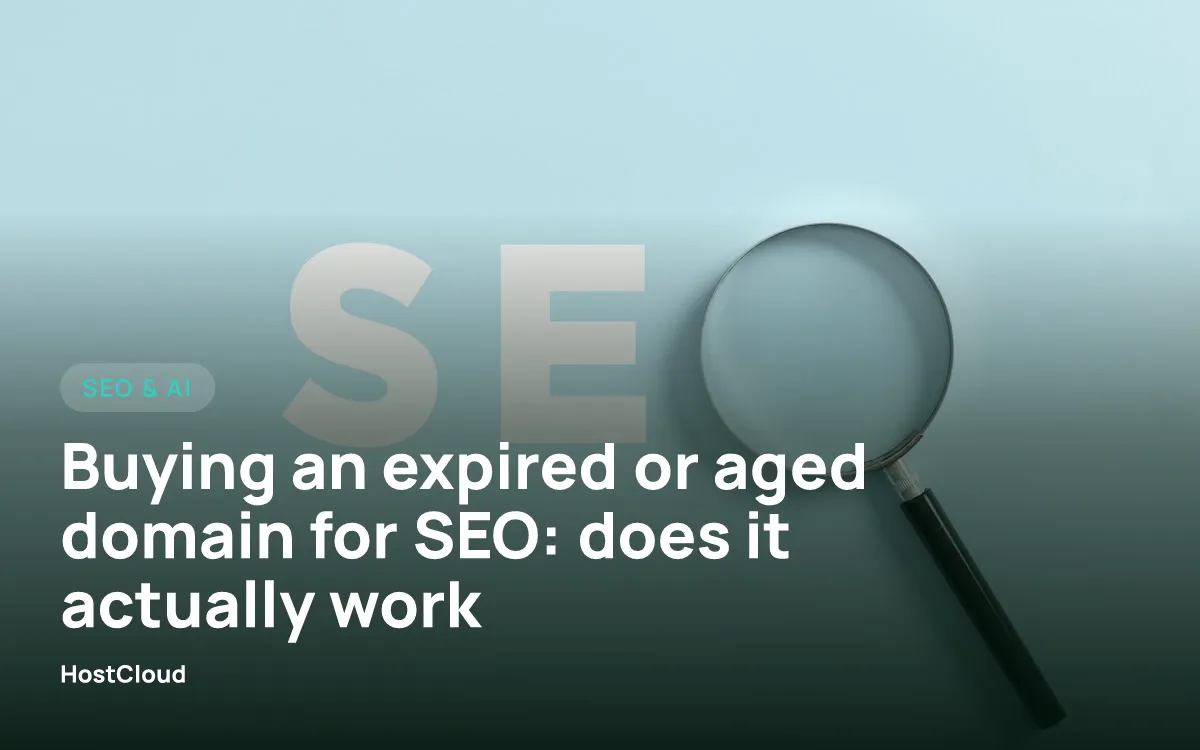 Buying an expired or aged domain for SEO: does it actually work