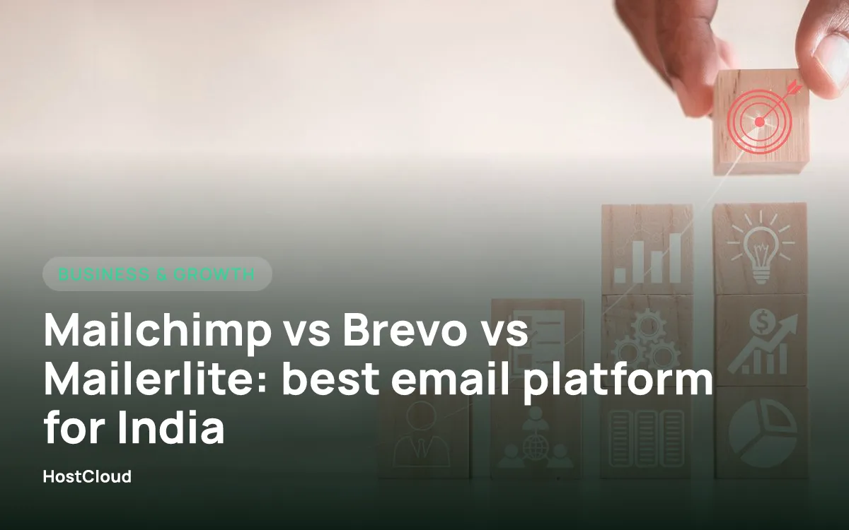 Mailchimp vs Brevo vs Mailerlite: best email platform for India