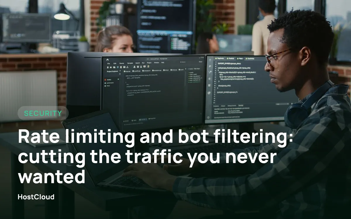Rate limiting and bot filtering: cutting the traffic you never wanted