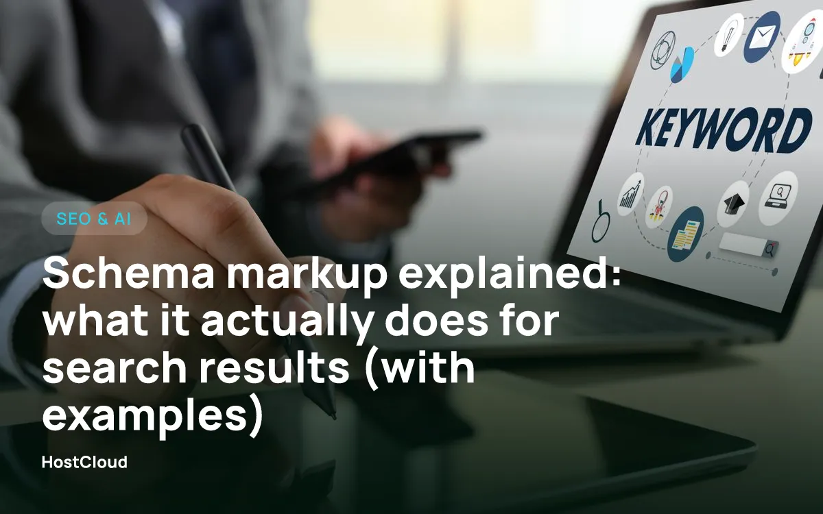 Schema markup explained: what it actually does for search results (with examples)