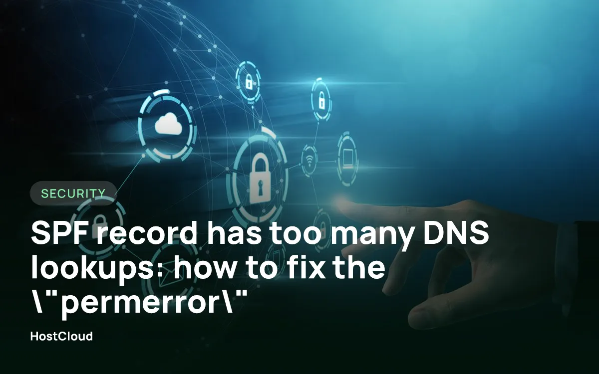 SPF record has too many DNS lookups: how to fix the "permerror"