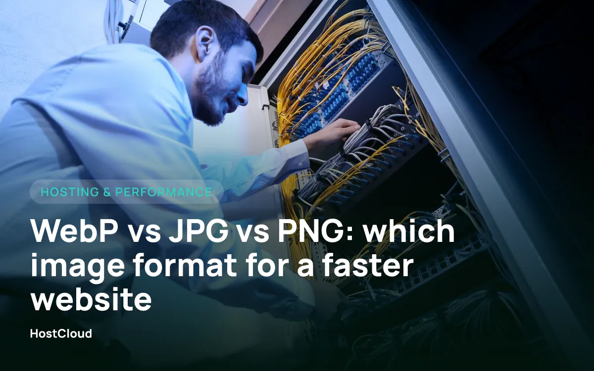 WebP vs JPG vs PNG: which image format for a faster website