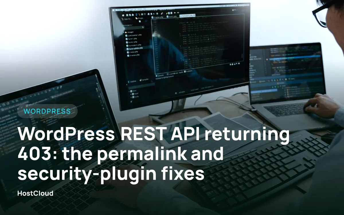 WordPress REST API returning 403: the permalink and security-plugin fixes