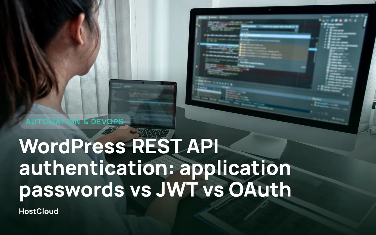 WordPress REST API authentication: application passwords vs JWT vs OAuth